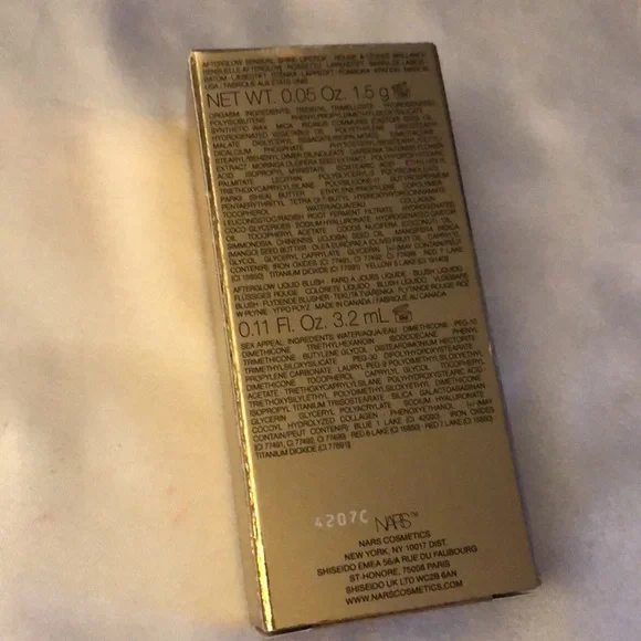 NARS Afterglow Lipstick & Mini Liquid Blush Duo Orgasm & Sex Appeal NIB - Picture 12 of 15